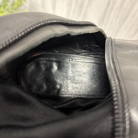 Womens Size 9.5 Gucci Black Leather Riding Boots Bamboo Gold Charm - Picture 16 of 16